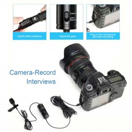 Clip-On Microphone M1 Phone / Camera / Laptop / Live Streaming / Voice Control / Vlog / Video Recording Noise Reduction Microphone