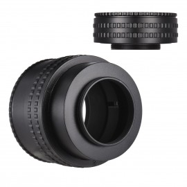 M52-M42(25-55) 17mm-31mm M52 to M42 Mount Camera Lens Adapter Ring Macro Extension Tube Helicoid Lens Focusing Adapter Ring for Macro Photography