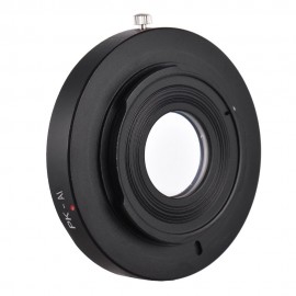 PK-AI Lens Mount Adapter Ring with Optical Glass for Pentax K Mount Lens to Fit for Nikon AI F Mount Camera Body Focus Infinity