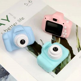 Portable Cute Children Digital Camera Rechargeable Video Camera Camcorder Support Games with 1.9 Inch Display Screen 32G TF Card Outdoor Photography Birthday Holiday Christmas Gift for Children Girls Boys Age 3-10