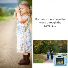 720P High Resolution Kids Digital Camera Mini Video Camcorder with 8 Mega Pixels 2 Inch Large IPS Display Screen Christmas Gift for Boys Girls