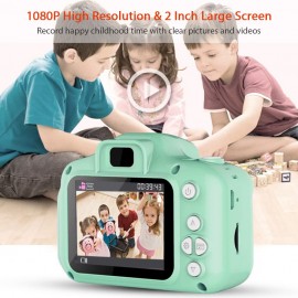 1080P High Resolution Kids Digital Camera Mini Video Camcorder with 13 Mega Pixels 2 Inch Large IPS Display Screen  for Boys Girls