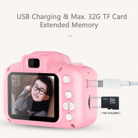 1080P High Resolution Kids Digital Camera Mini Video Camcorder with 13 Mega Pixels 2 Inch Large IPS Display Screen  for Boys Girls