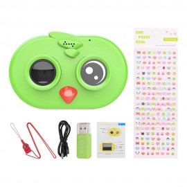 Cute Kids Children Camera 12MP 1080P Full HD Mini Digital Camera 2.0 Inch IPS HD Screen with Continuous Shooting Motion Detection Loop Recording Exposure Functions