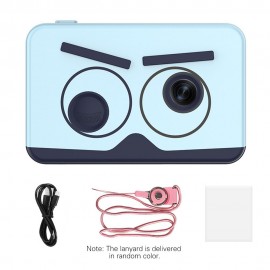 Explosive children's camera mini toy small SLR HD autofocus digital camera factory direct sales Blue HD dual camera